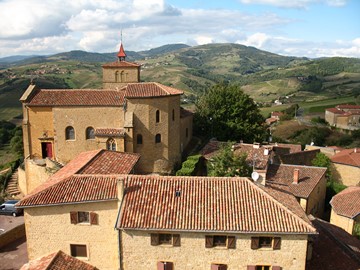 oingt beaujolais circuit randonnée pédestre itinérante